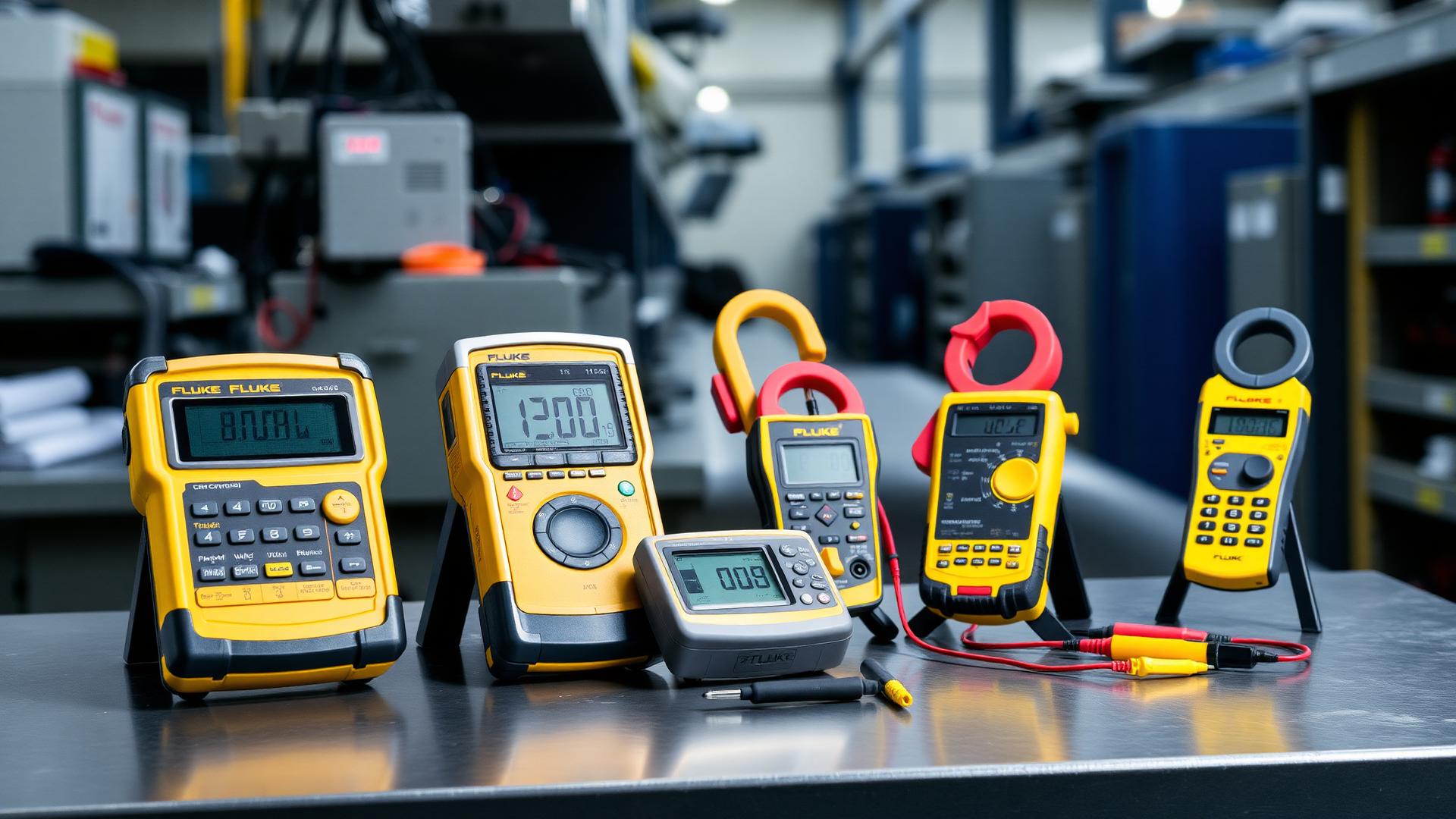 Fluke test and measurement instruments